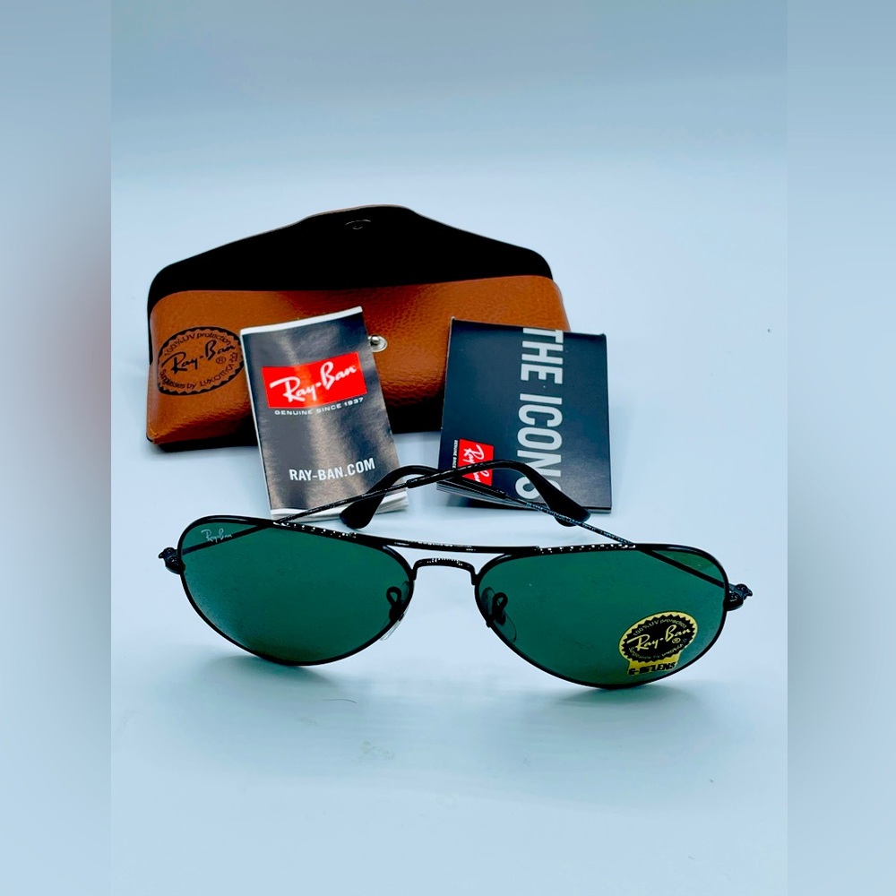 Rayban sunglasses.  Iuxery man’s sunglasses